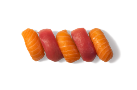 Nigiri Lachs & Tuna
